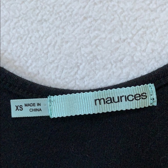 Maurices Black Dress with Aztec design - Picture 4 of 4